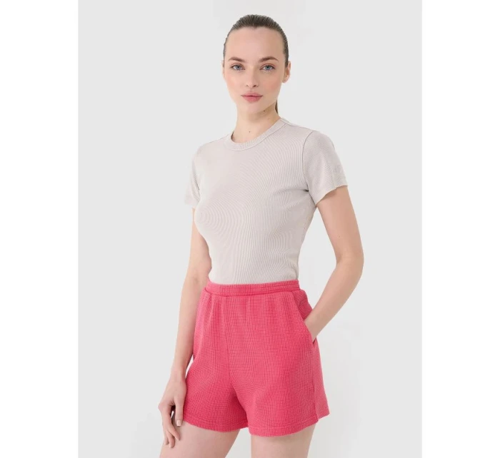 Dámské ležérní šortky z úpletu model 22052511 - 4F Dámské ležérní šortky z úpletu model 22052511 - 4F