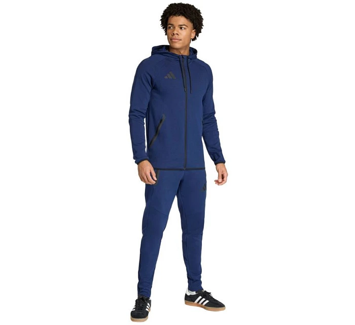 Pánská mikina Tiro 26 Travel Sweat Hoodie navy blue model 22061908 pánské oblečení - ADIDAS