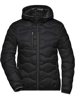 JN Dámská prošívaná bunda 02. black/black model 22530670 - Daiber