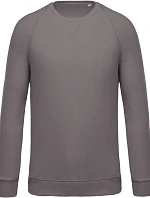 Kariban K 480 Pánská raglánová mikina z bio bavlny 20.K480 storm grey