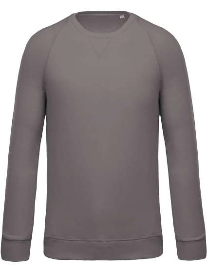 Kariban K 480 Pánská raglánová mikina z bio bavlny 20.K480 storm grey