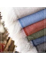 The One Towelling Recycled Hamam Towel Hamam ručník "Recycled" 48.1059 olive green The One Towelling Recycled Hamam Towel Hamam ručník "Recycled" 48.1059 olive green