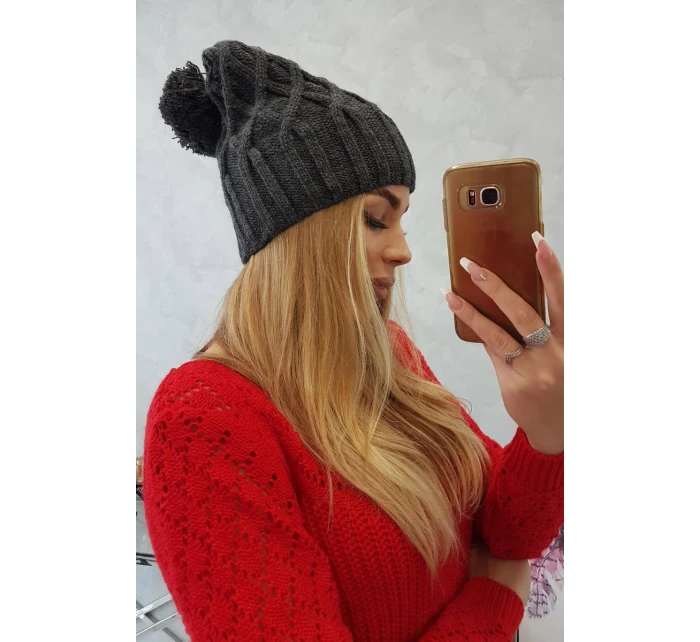 Milano fleecová čepice K203 graphite