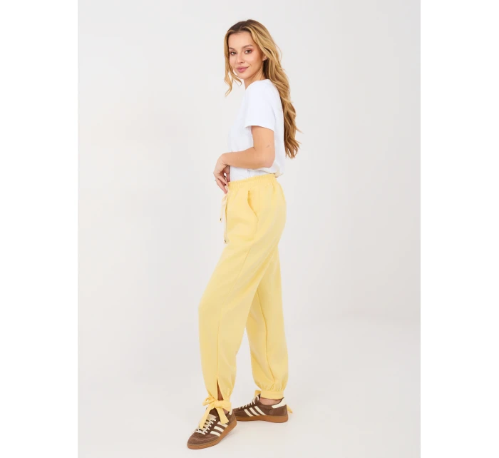 Kalhoty MI SP P6845.68 světle žluté