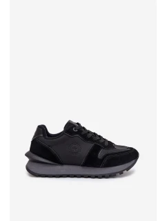 Dámské kožené tenisky Big Star HI-POLY SYSTEM – černé