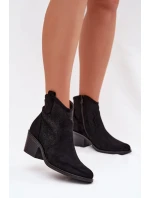 Boty na podpatku  model 224621 Step in style