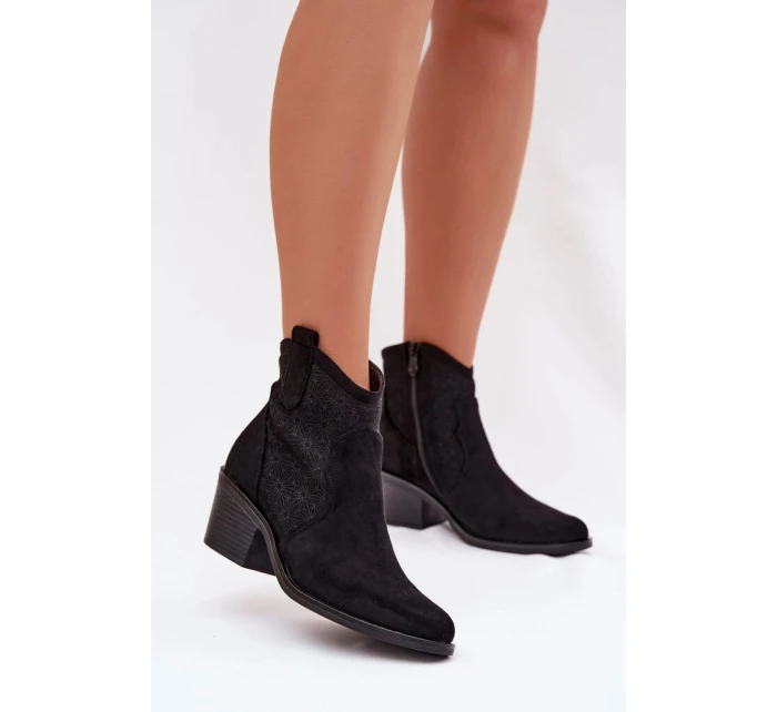 Boty na podpatku  model 224621 Step in style