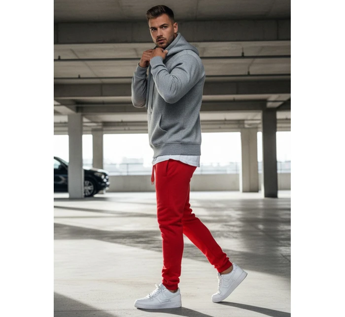 Pánské tepláky červené Dstreet model 21962570 - FashionStreet