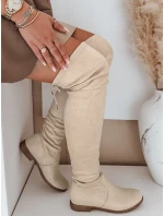 FashionStreet béžové dámské boty ZY0573