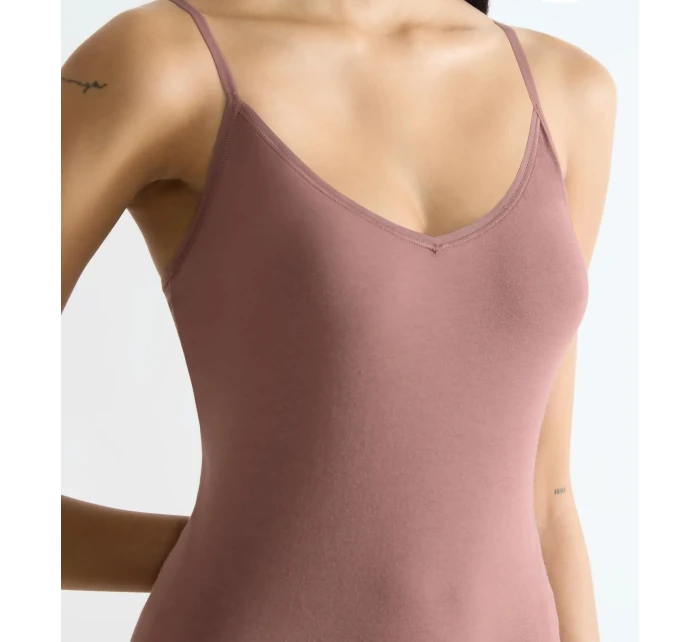 sloggi GO Daily Cotton Spaghetti Top - BROWN - SLOGGI BROWN - SLOGGI