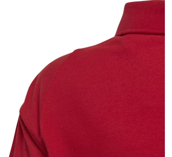 Dětské bavlněné tričko adidas Tiro 23 Competition Polo červené HI4715