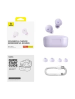 Bezdrátová sluchátka Baseus Bowie E18 (fialová)