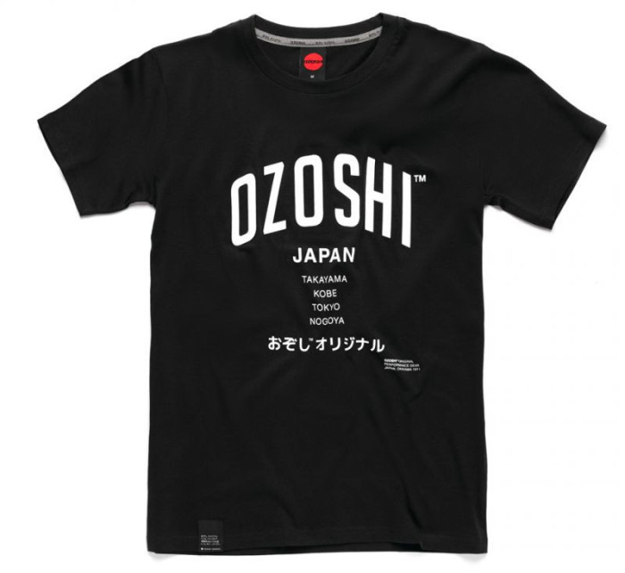 Ozoshi Atsumi Pánské tričko M Tsh černá O20TS007