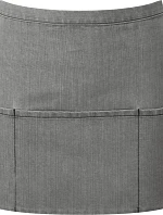 Premier PR 155 Krátká zástěra do pasu s kapsou "Colours" 39.0155 grey denim