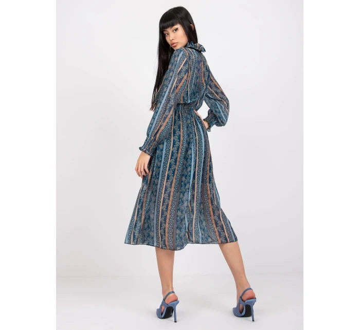 Šaty DHJ SK 15177 1.04P tmavě modrá