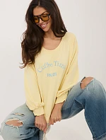 Mikina RV BL A1220.11 světle žlutá