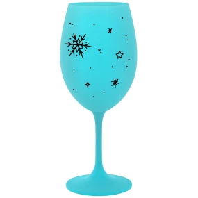 ZIMĚNKA - tyrkysový pohár na víno 350 ml ZIMĚNKA - tyrkysový pohár na víno 350 ml