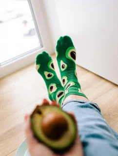 Dámské vzorované ponožky model 14378183 - Wola