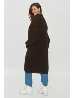 Svetr na zapínání model 201792 Makadamia Svetr na zapínání model 201792 Makadamia