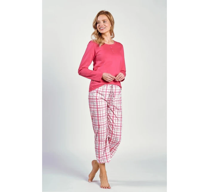 Dámské pyžamo Daphne model 20213189 dł/r SXL Z25 - Taro