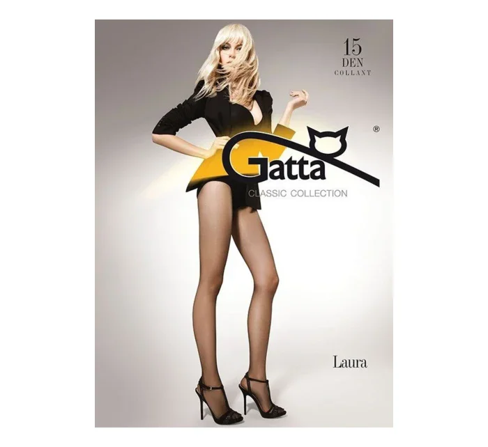 Dámské punčocháče Laura 15 white plus - GATTA