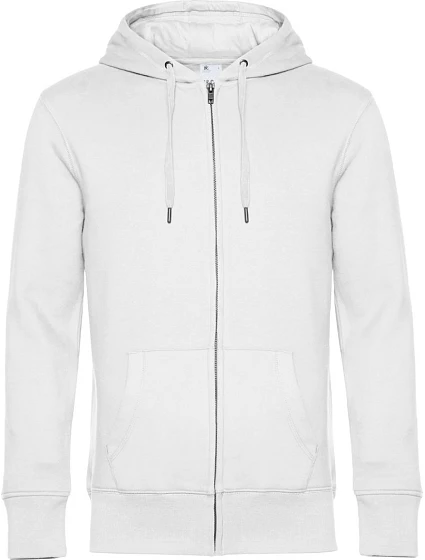 B&C KING Zipped Hood_° Pánská mikina s kapucí 01.U03K white B&C KING Zipped Hood_° Pánská mikina s kapucí 01.U03K white