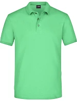 JN 710 Pánské elastické piqué polo model 22488603 lime green - Daiber JN 710 Pánské elastické piqué polo model 22488603 lime green - Daiber