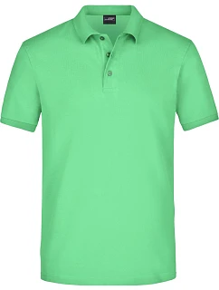 Daiber JN 710 Pánské elastické piqué polo 02.0710 lime green