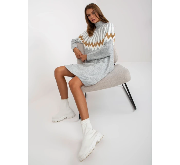 LC SK 0098 šaty.37X šedá LC SK 0098 šaty.37X šedá