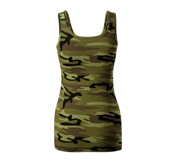 Camo Triumph tílko dámské camouflage green