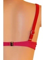 Dámské plavky dvoudílné bikiny 2COLOR dvoubarevné červené - Červená - OEM Dámské plavky dvoudílné bikiny 2COLOR dvoubarevné červené - Červená - OEM