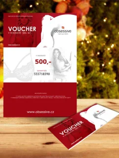 ELEKTRONICKÝ DÁRKOVÝ VOUCHER OBSESSIVE - 500 KČ