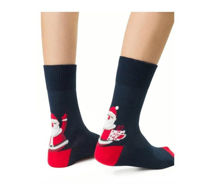 Ponožky Steven art.136 Świąteczne damskie 35-40