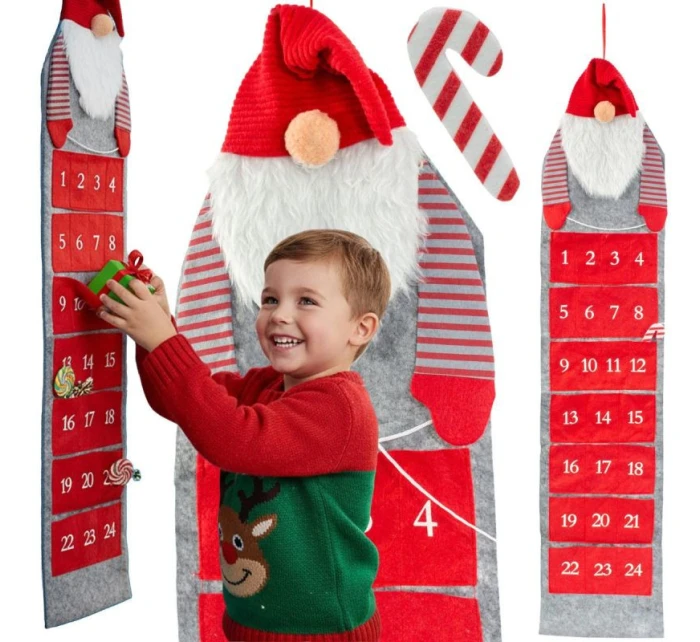 ADVENTNÍ KALENDÁŘ SKŘÍTEK 125 CM