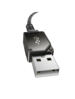 Baseus Nezlomitelný kabel USB-IP 2,4A 1m (černý)