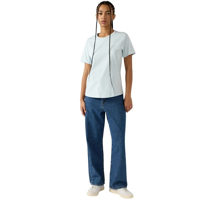 Dámské tričko s krátkým rukávem modré model 22119584 - CHAMPION