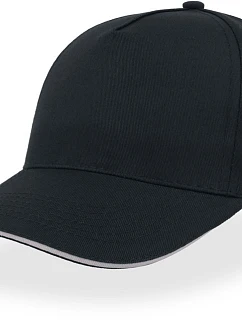 Atlantis Headwear Start Five Sandwich 5 panelová kšiltovka "Start Five Sandwich" 33.0039 navy/white