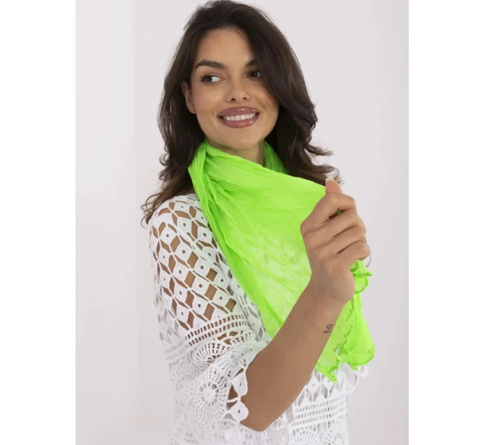 Chustka AT CH model 21129437 fluo zielony - FPrice