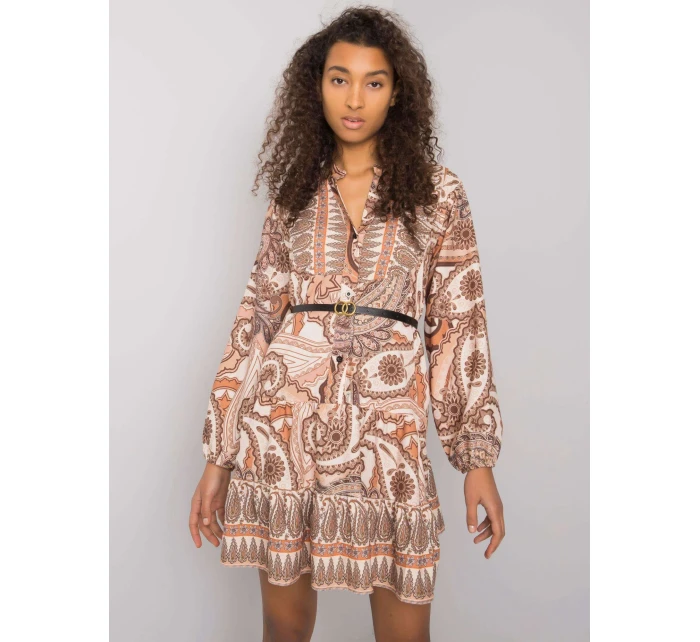 Šaty DHJ SK 15053.61 béžová