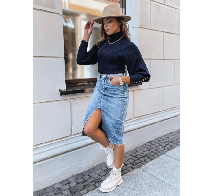 INGRIDA dámský tmavě modrý svetr FashionStreet MY1437