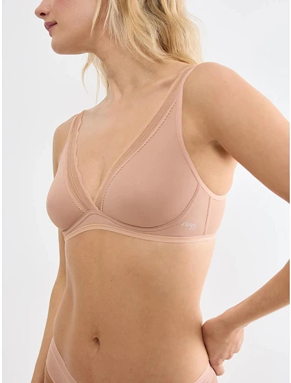 sloggi GO Blush Soft Bra - Cameo Brown - SLOGGI Cameo Brown - SLOGGI sloggi GO Blush Soft Bra - Cameo Brown - SLOGGI Cameo Brown - SLOGGI