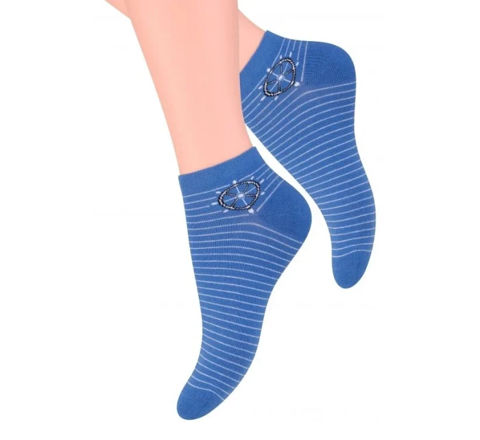 Dámské kotníkové ponožky Steven art.114