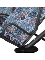 ZAHRADNÍ A BALKONOVÁ HOUPAČKA SONIC 2 OSOBY MOZAIKA