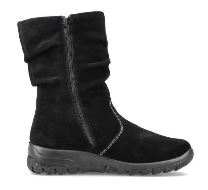 W zateplené kožené boty model 20469716 - Rieker