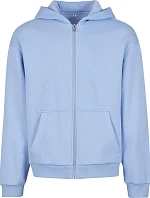 Build your Brand BY 285 Pánská mikina s kapucí z těžké bavlny "Fluffy" 56.0285 powder blue