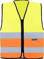 Korntex RX217 – Cologne Bezpečnostní vesta se zipem 76.R217 hi vis yellow/hi vis orange