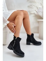 Dámské Boty S Na Podpatku Černé model 21671461 - Boto Dámské Boty S Na Podpatku Černé model 21671461 - Boto