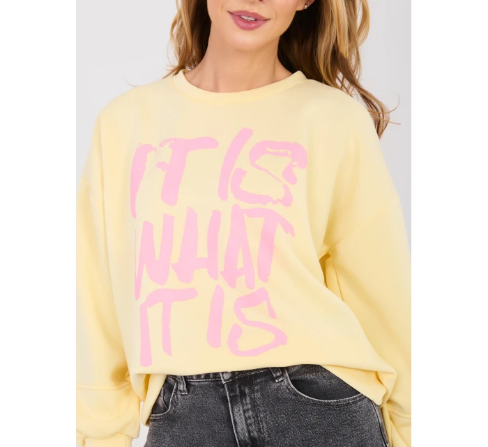 Mikina IT BL 22183.27P světle žlutá
