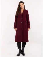 Kabát IT EN 80320.65 bordó Kabát IT EN 80320.65 bordó