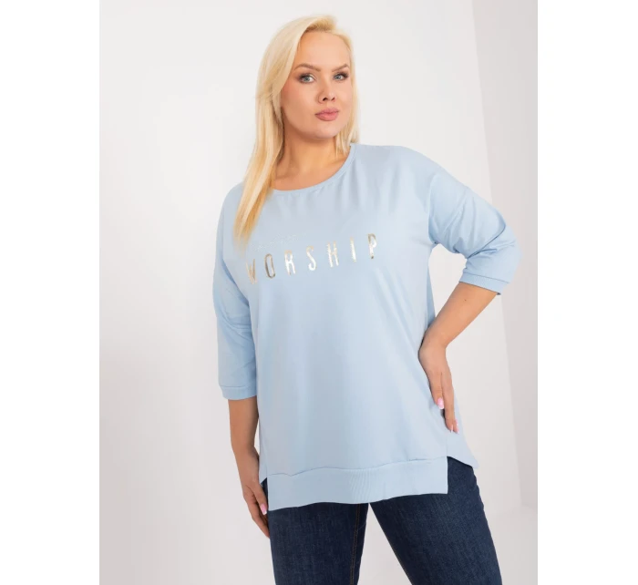 Halenka RV BZ 9449.76 světle modrá